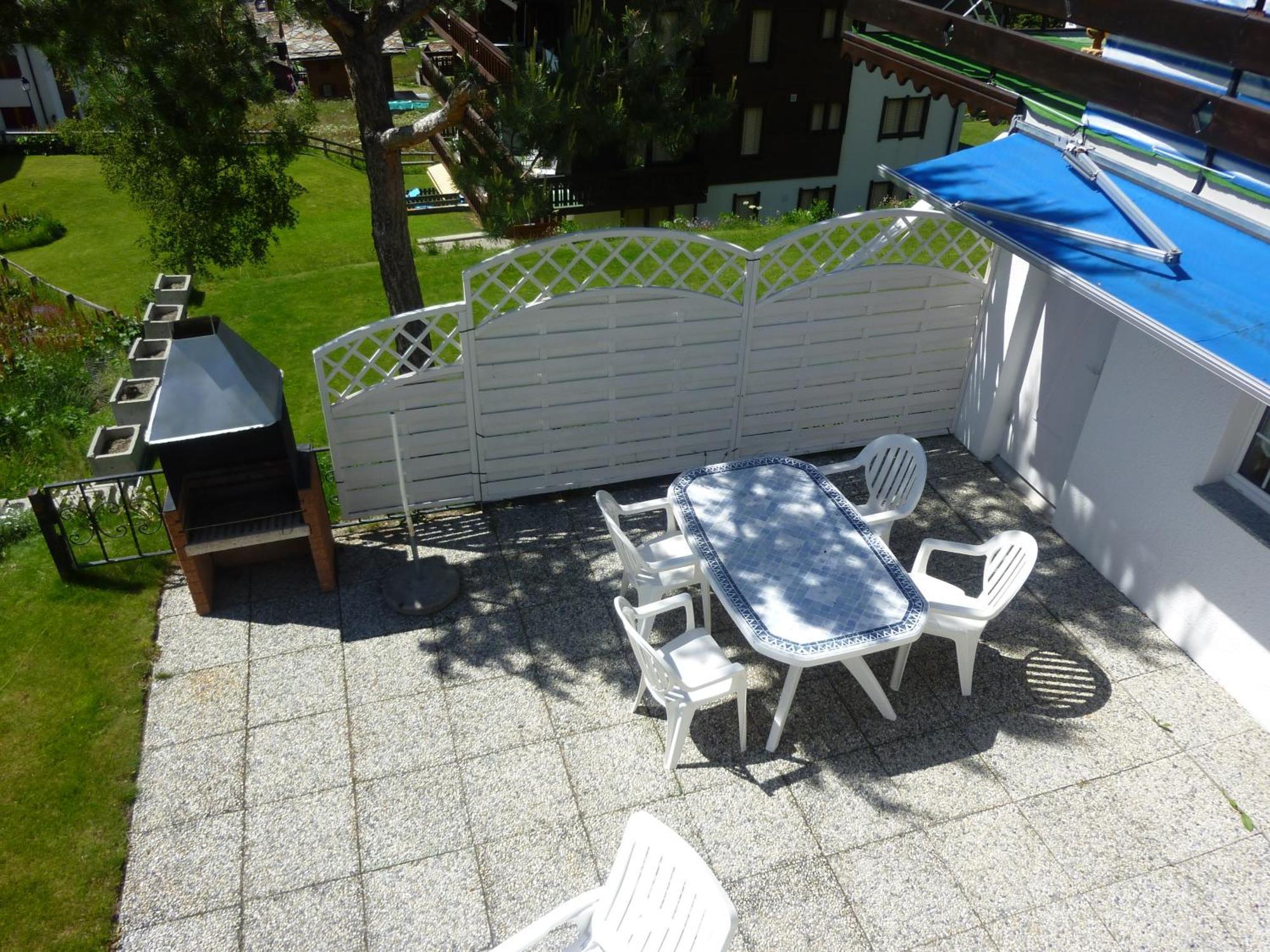 Ferienwohnung Edelweiss Grächen Exterior foto
